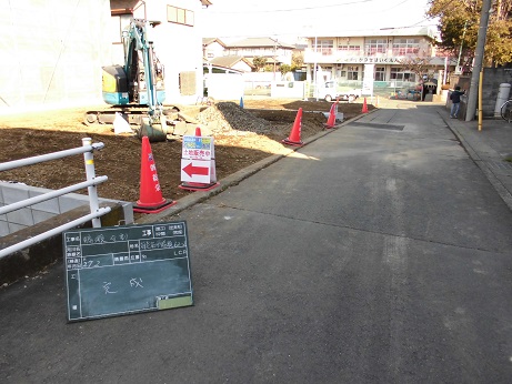 海老名市勝瀬2棟造成工事｜造成工事｜株式会社総栄　施工実績イメージ１