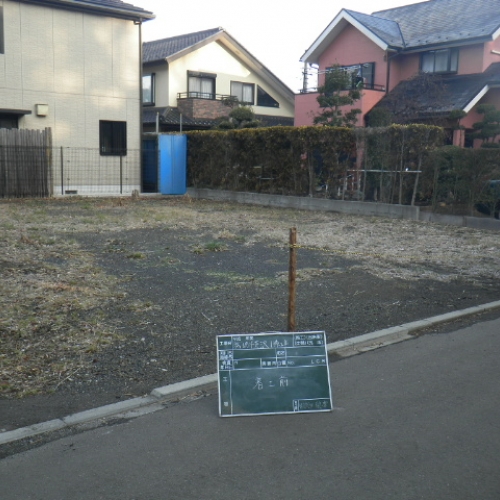 茅ヶ崎市芹沢1棟造成工事｜造成工事｜株式会社総栄　施工前