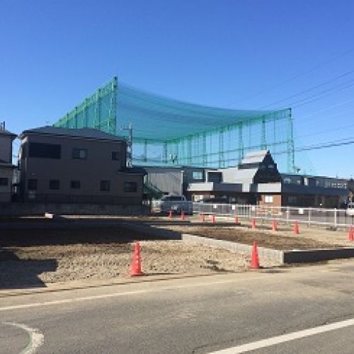 茅ケ崎市円蔵４棟造成工事｜造成工事｜株式会社総栄　施工後