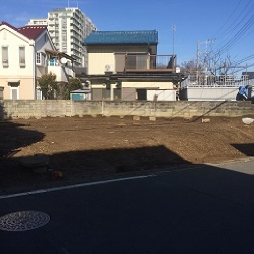 大和市下鶴間２棟造成工事｜造成工事｜株式会社総栄　施工前