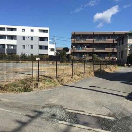 茅ケ崎市香川３棟造成工事｜造成工事｜株式会社総栄　施工前