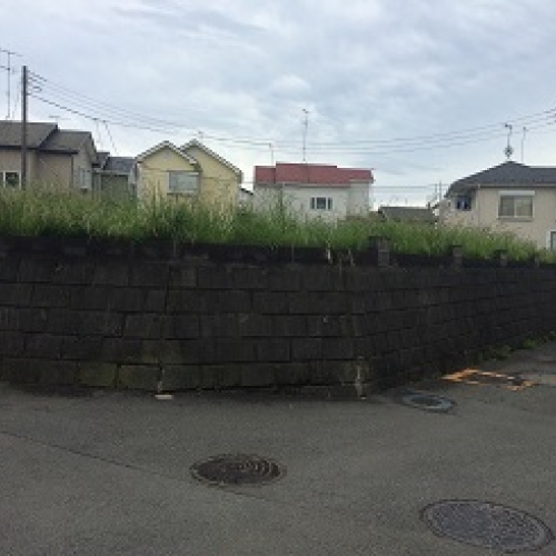 茅ケ崎市香川５棟造成工事｜造成工事｜株式会社総栄　施工前