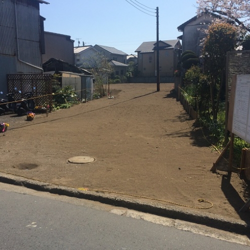 藤沢市鵠沼桜ヶ丘４棟開発工事｜開発工事｜株式会社総栄　施工前