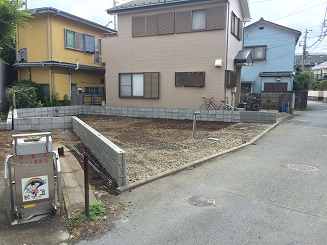 茅ケ崎市本宿町１棟造成工事｜造成工事｜株式会社総栄　施工実績イメージ１