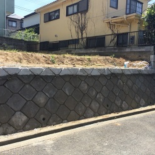 戸塚区南舞岡１棟宅造工事｜造成工事｜株式会社総栄　施工前