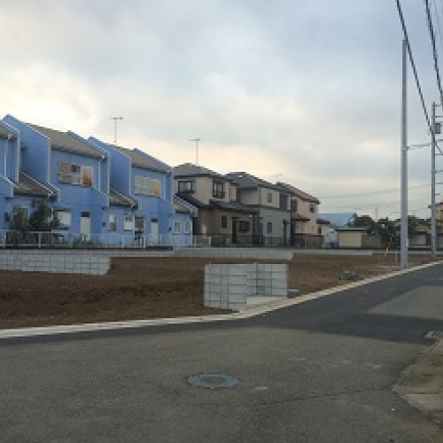 平塚市岡崎７棟開発工事｜開発工事｜株式会社総栄　施工後