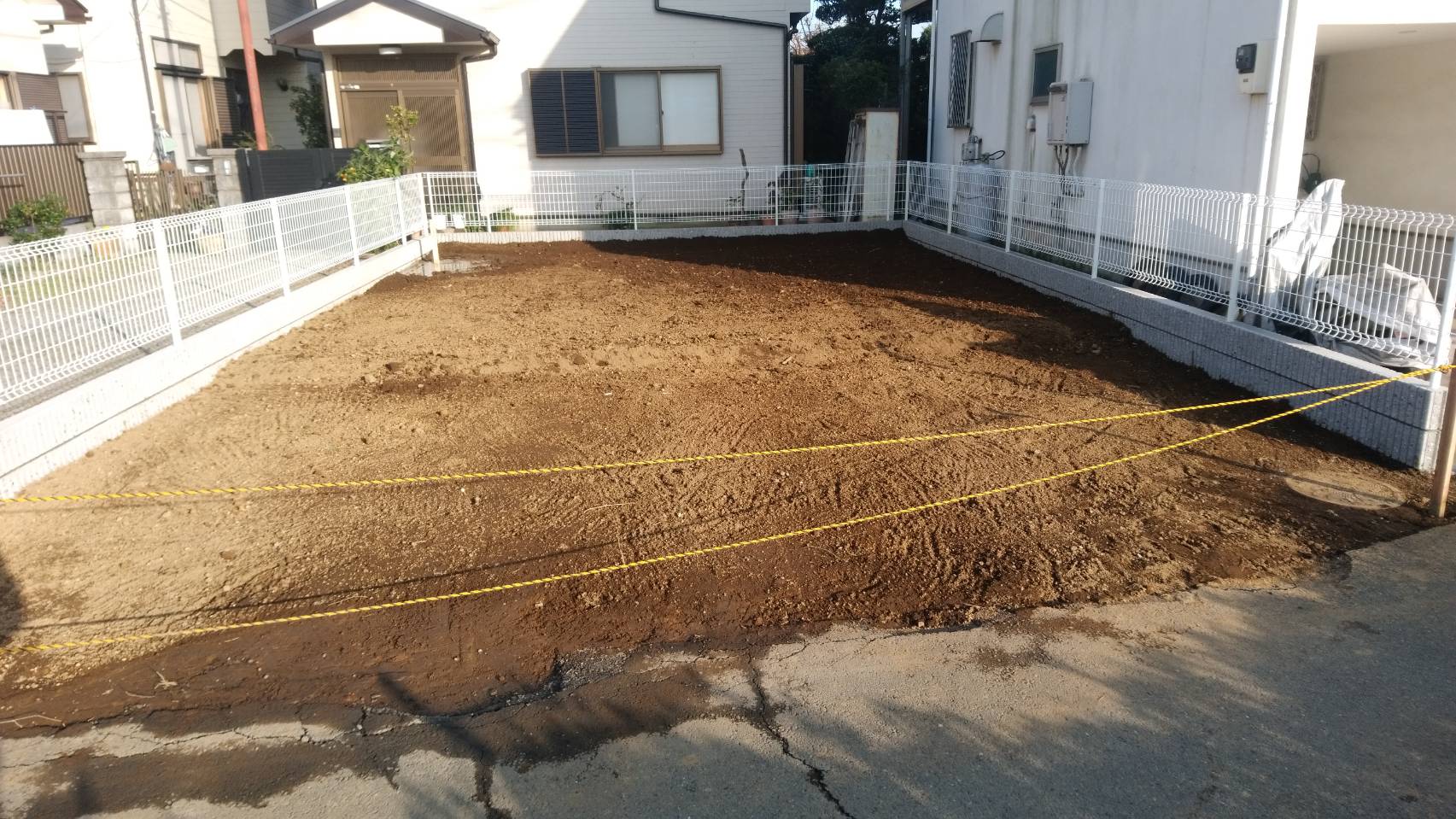 藤沢市高倉造成工事｜造成工事｜株式会社総栄　施工実績イメージ１