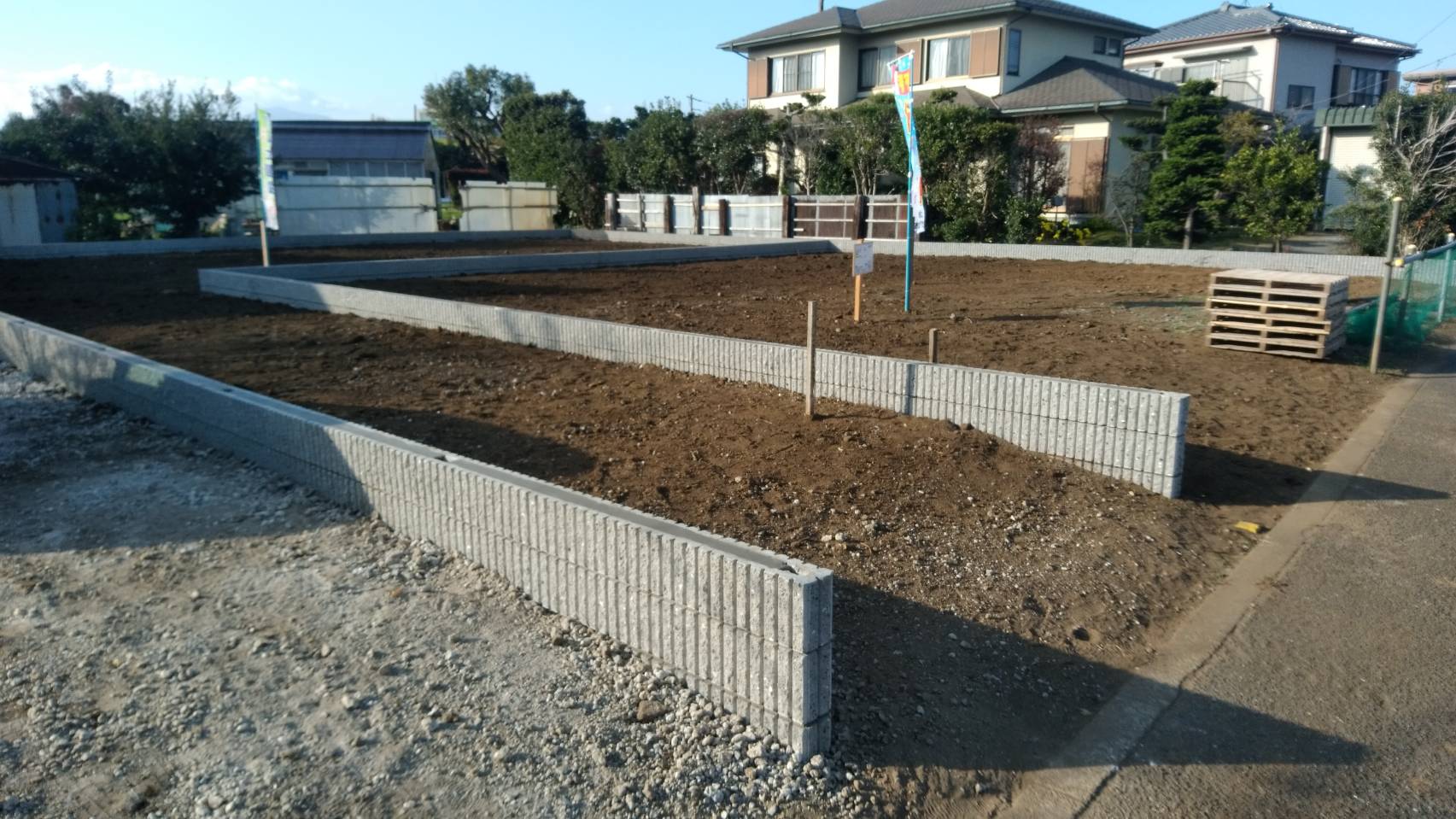 寒川町小谷2棟造成工事｜造成工事｜株式会社総栄　施工実績イメージ１