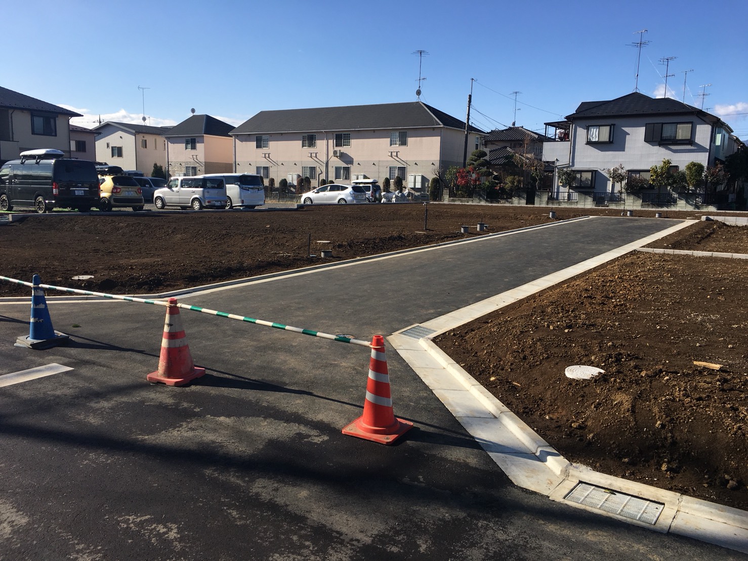 座間市四ツ谷8棟開発工事｜開発工事｜株式会社総栄　施工実績イメージ１