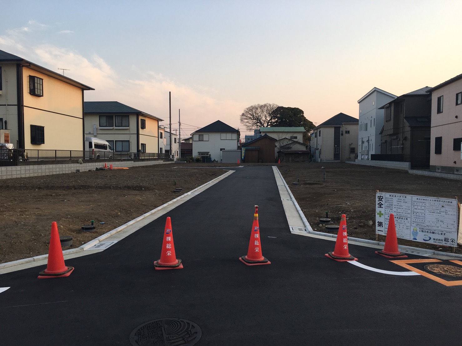 茅ヶ崎市下町屋10棟開発工事｜開発工事｜株式会社総栄　施工実績イメージ１