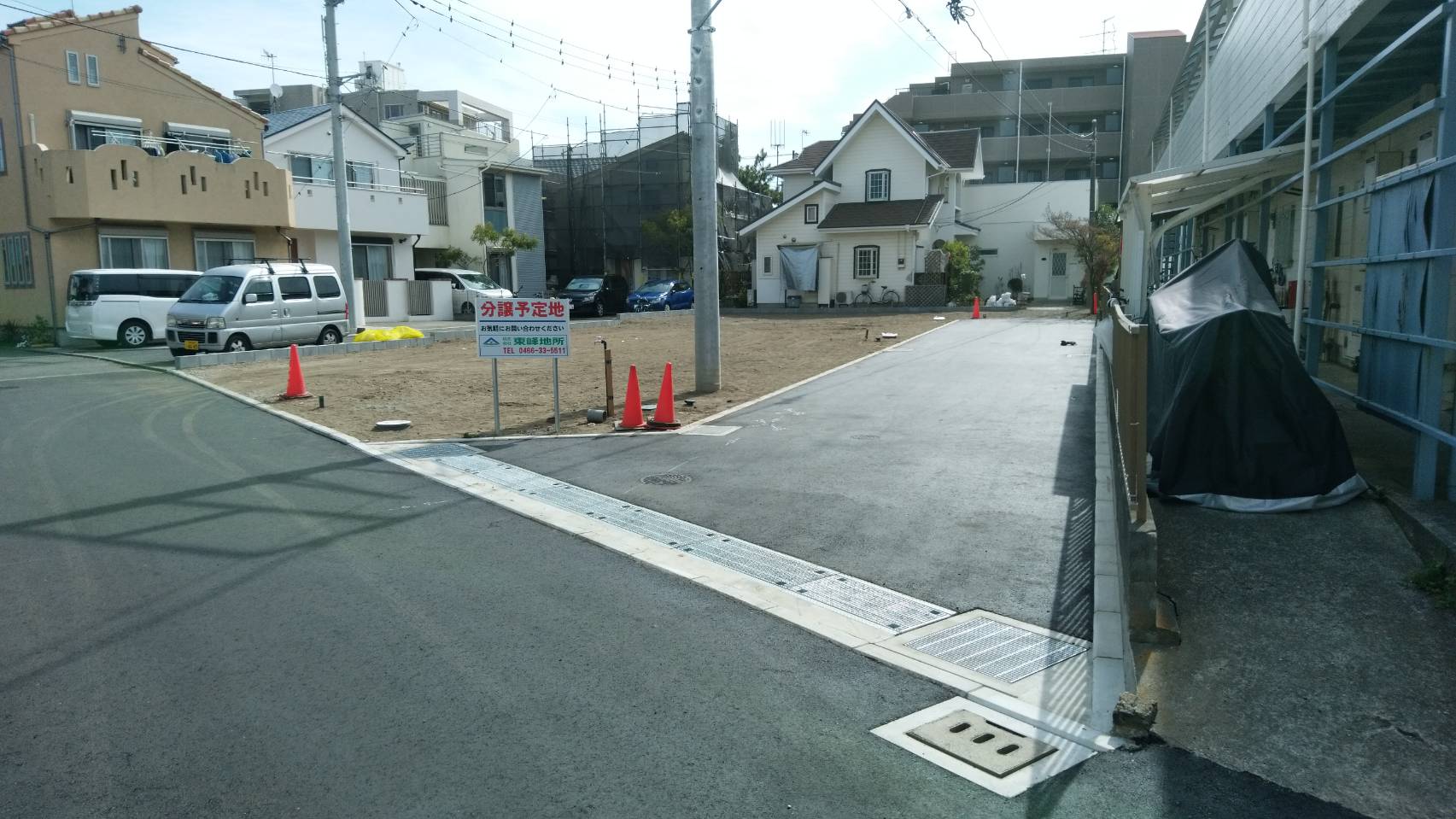 富士見町位置指定工事｜造成工事｜株式会社総栄　施工実績イメージ１