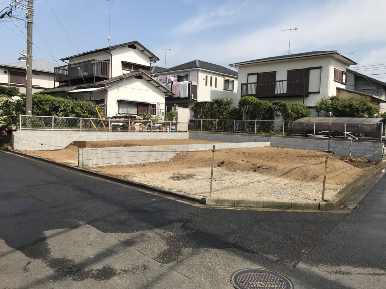 茅ヶ崎市松林2棟｜造成工事｜株式会社総栄　施工実績イメージ１