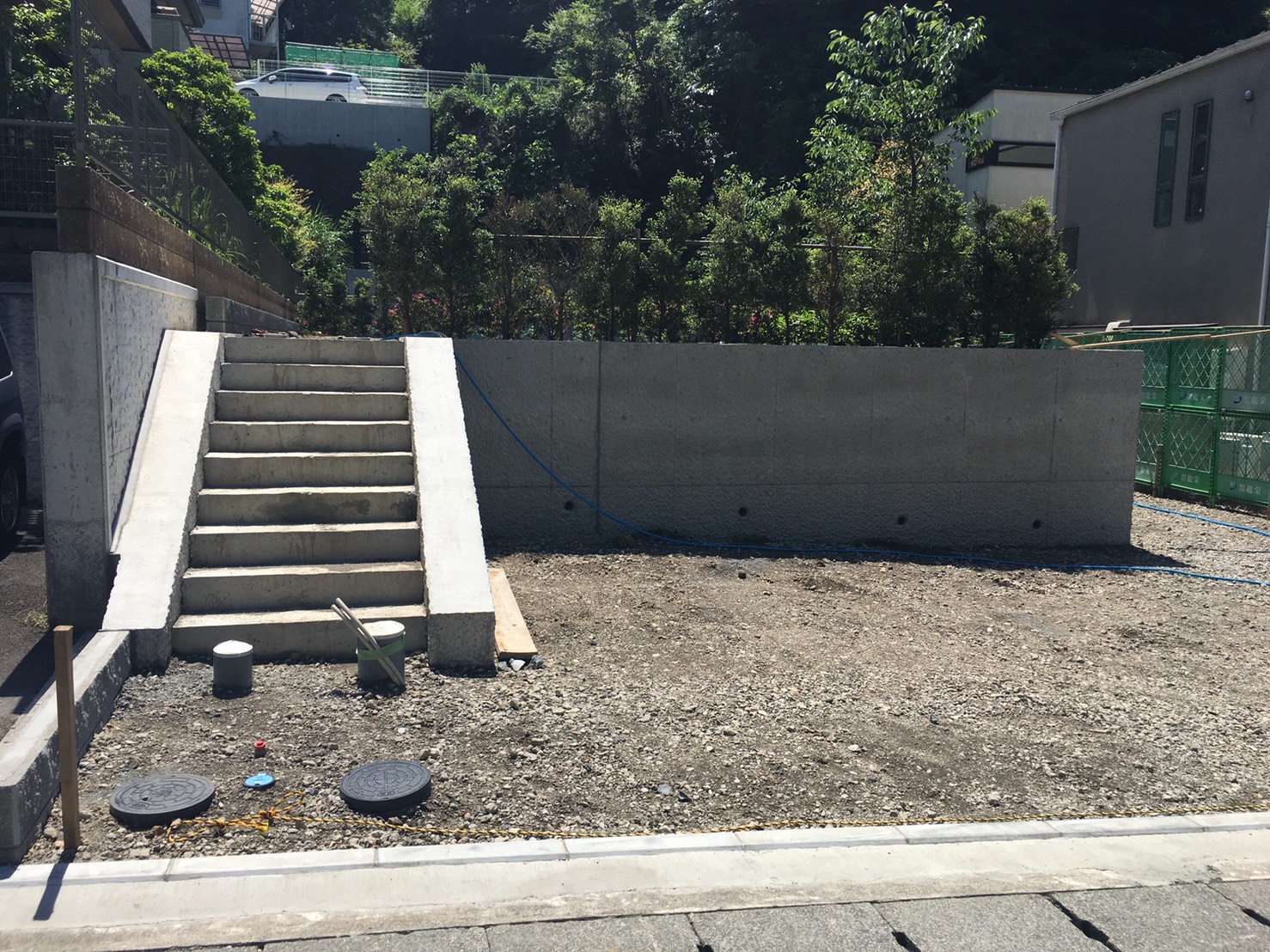 鎌倉市佐助小規模開発工事｜開発工事｜株式会社総栄　施工実績イメージ１