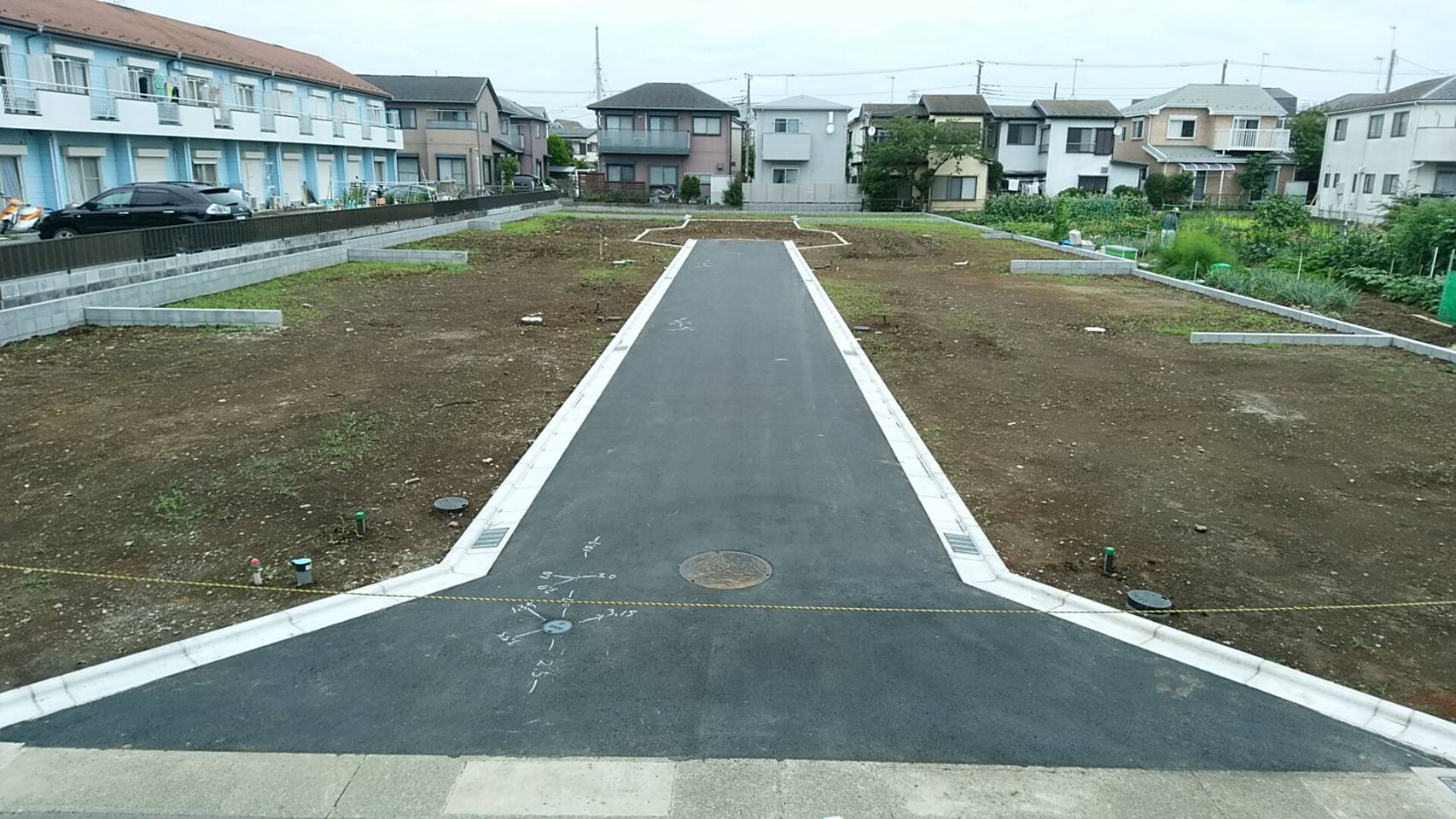 寒川町中瀬10棟開発行為｜開発工事｜株式会社総栄　施工実績イメージ１