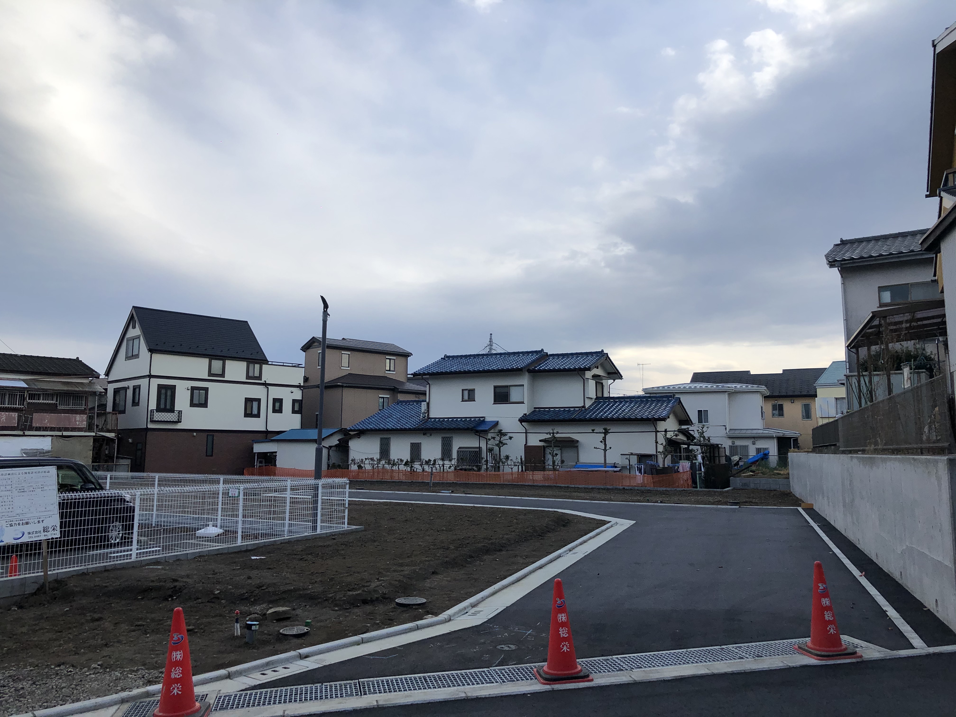 茅ケ崎市菱沼１丁目６棟開発工事｜開発工事｜株式会社総栄　施工実績イメージ１