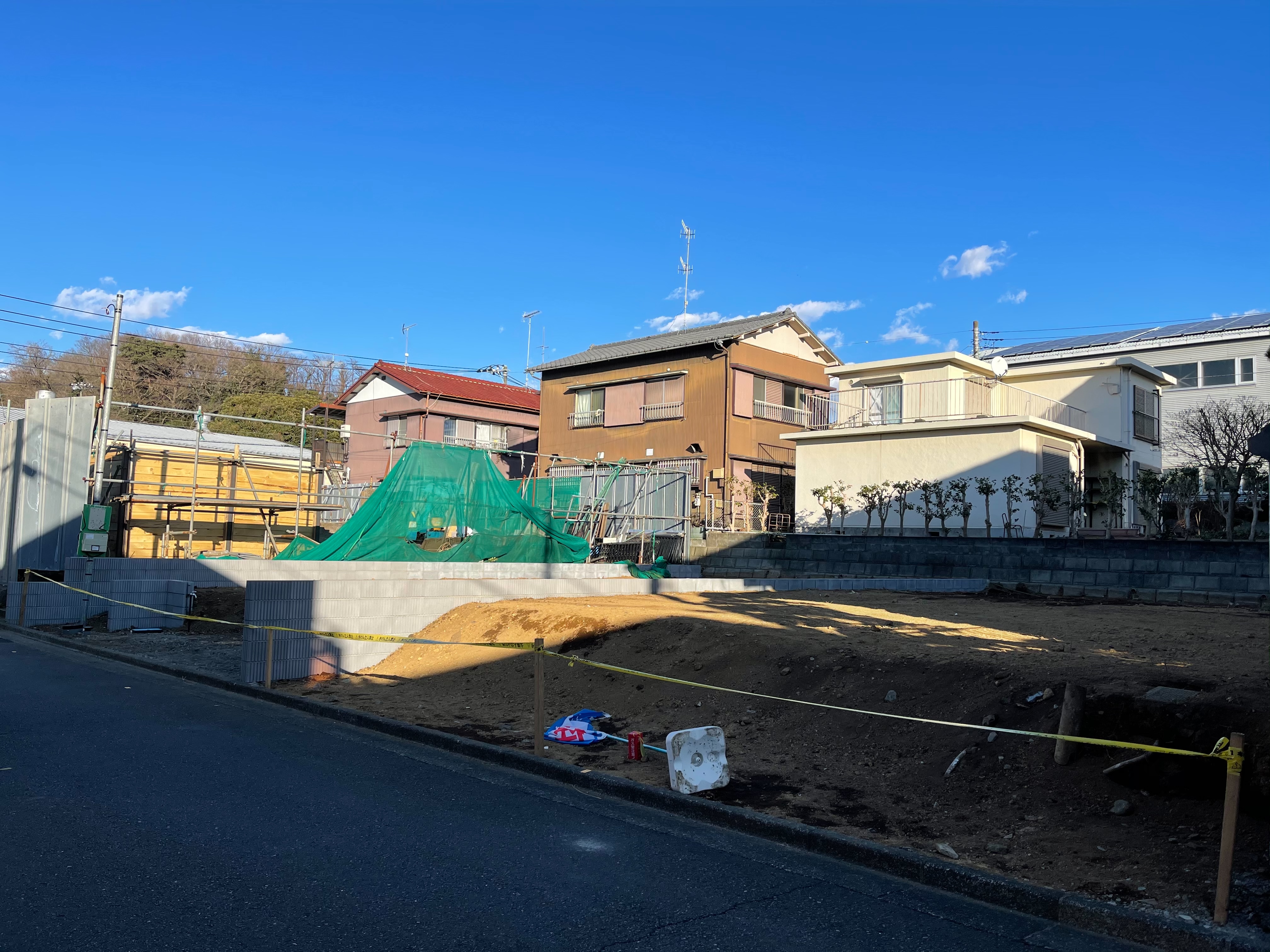 藤沢市柄沢１棟｜造成工事｜株式会社総栄　施工実績イメージ１