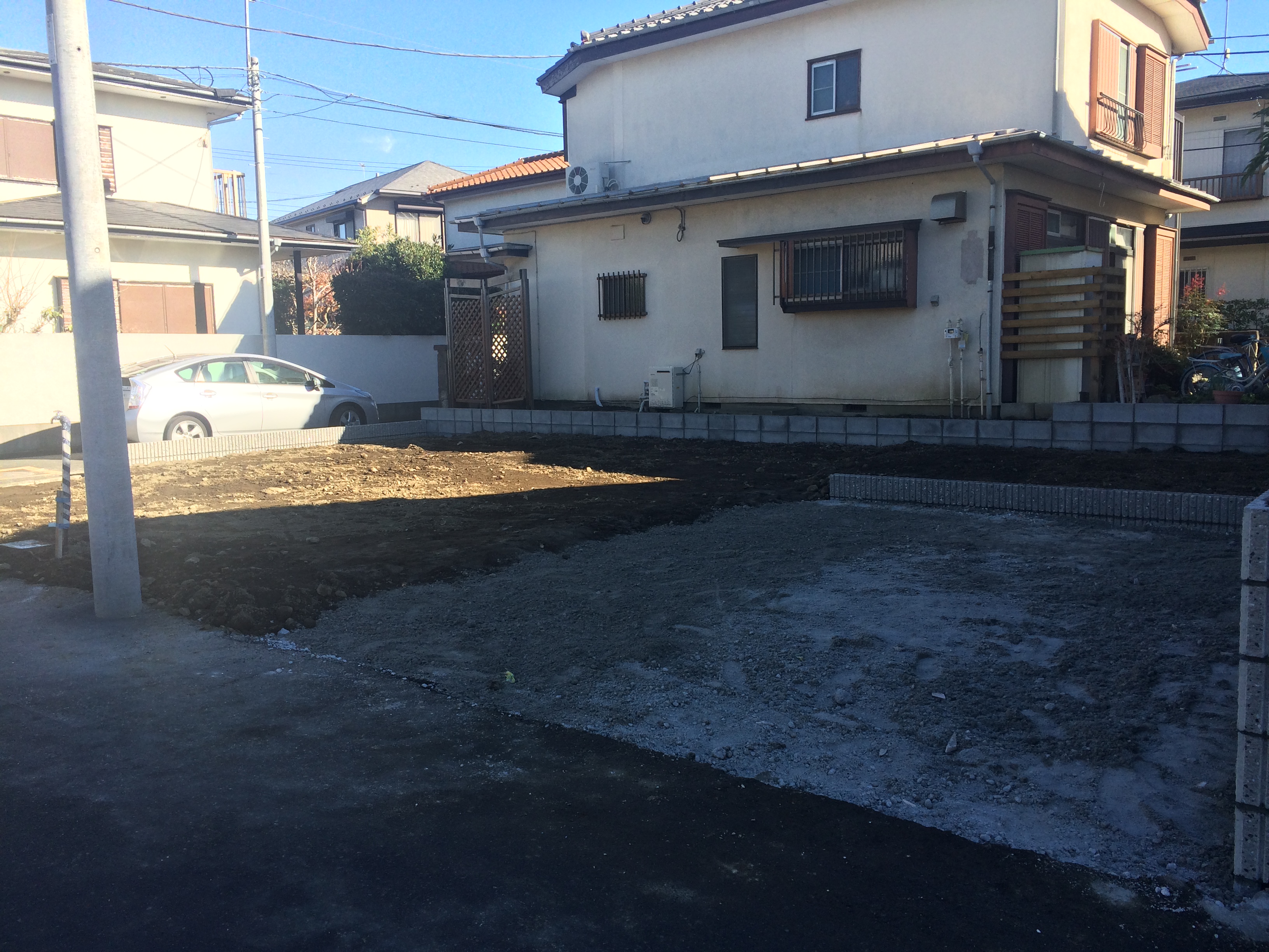 藤沢市本鵠沼１棟造成工事｜開発工事｜株式会社総栄　施工実績イメージ１